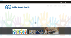 Desktop Screenshot of mobileapps4charity.com